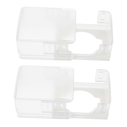 VICASKY 2 Pack Door Knob Covers Childproof Safety Lock Transparent ABS