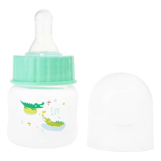 GMBYLBY 50ml Bottle Infant Nursing Bottle Natural Flowing Silicone Nipple Milk Choking Newborn Wide Neck Newborn