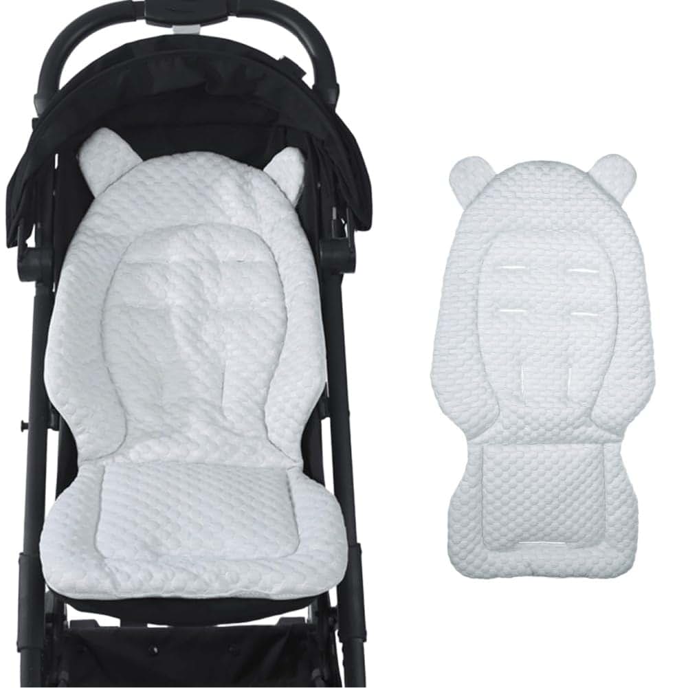 Ibluelover Universal Reversible Stroller Seat Liner In Gray