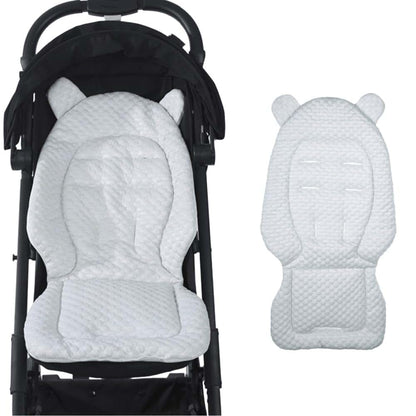 Ibluelover Universal Reversible Stroller Seat Liner In Gray