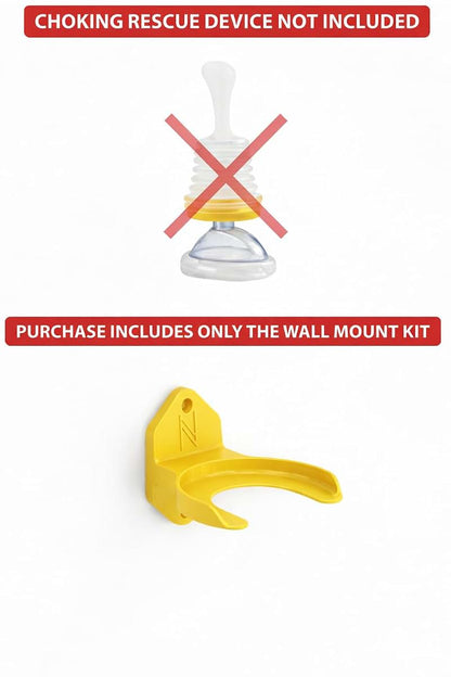NexisN Wall Mount Kit Only Holder For Rescue Device Kits Yellow (photo 2)