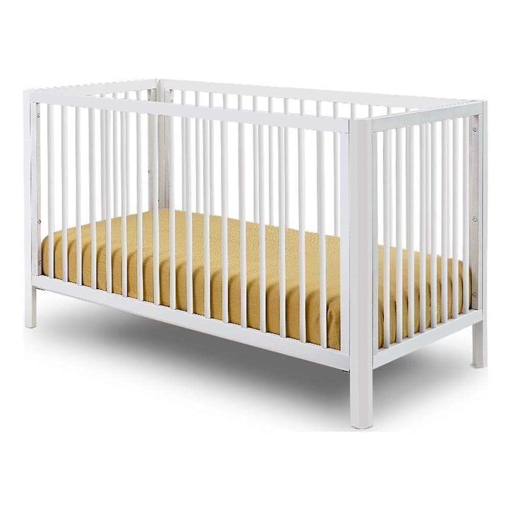 Sorelle Happy Lux 3-in-1 Crib - White