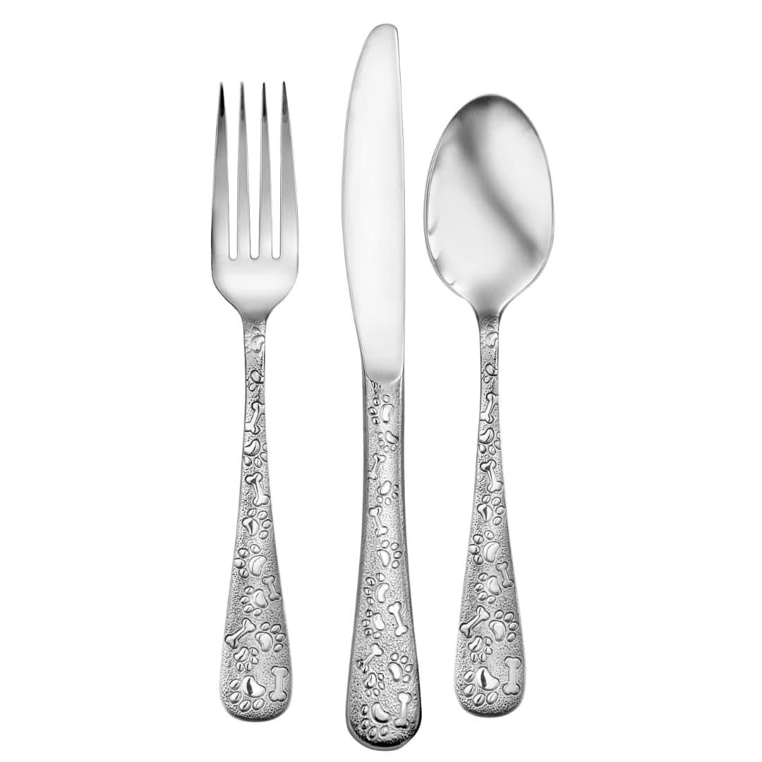 Liberty Tabletop Oliver Puppy 18/10 Stainless Steel Flatware Set
