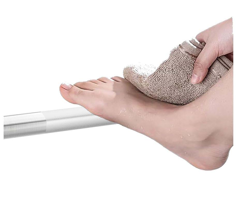 Adko Wall Mounted Corner Shower Foot Rest Bar