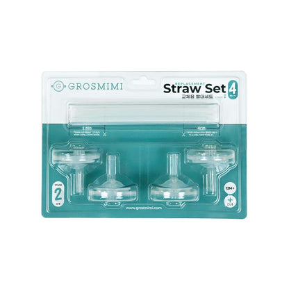 Grosmimi Replacements (Straw kit 4-Counts, Stage2)