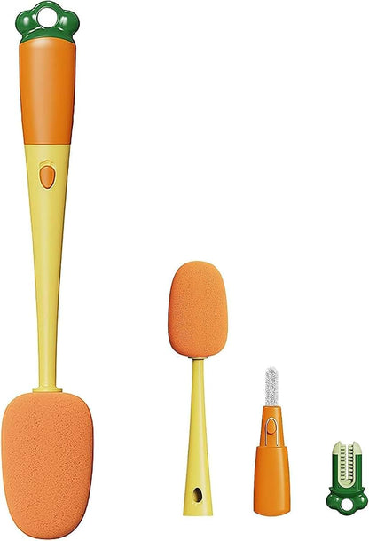 waiforu 3 in 1 Bottle Brush Cleaner,Multifunctional Insulation Bottle Cleaning Tools, Cup Lid Gap Cleaning Brush Setfor