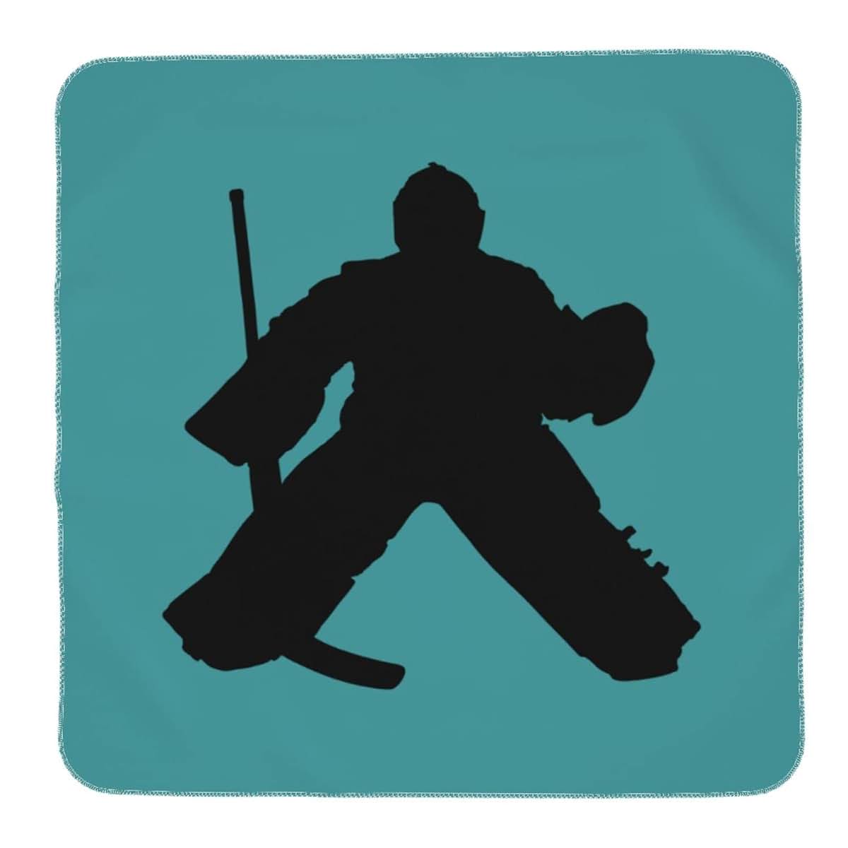 SEAEAGLE Hockey Goalie Baby Blanket for Newborn Neutral
