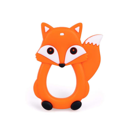 GiliGums Fox Silicone Baby Teether - Orange