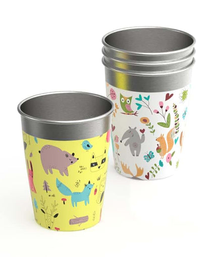 Sigg Neso & Kid's Cup Top Replacement Lid, Tritan Drinking Cover, Set of 4