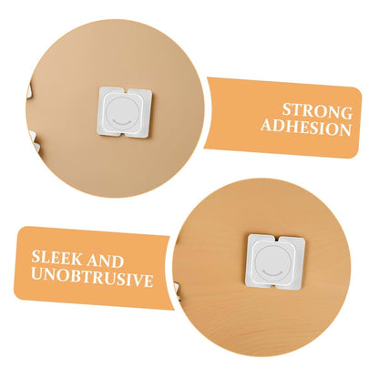 INOOMP 6pcs Child Safety Locks Adhesive Latches