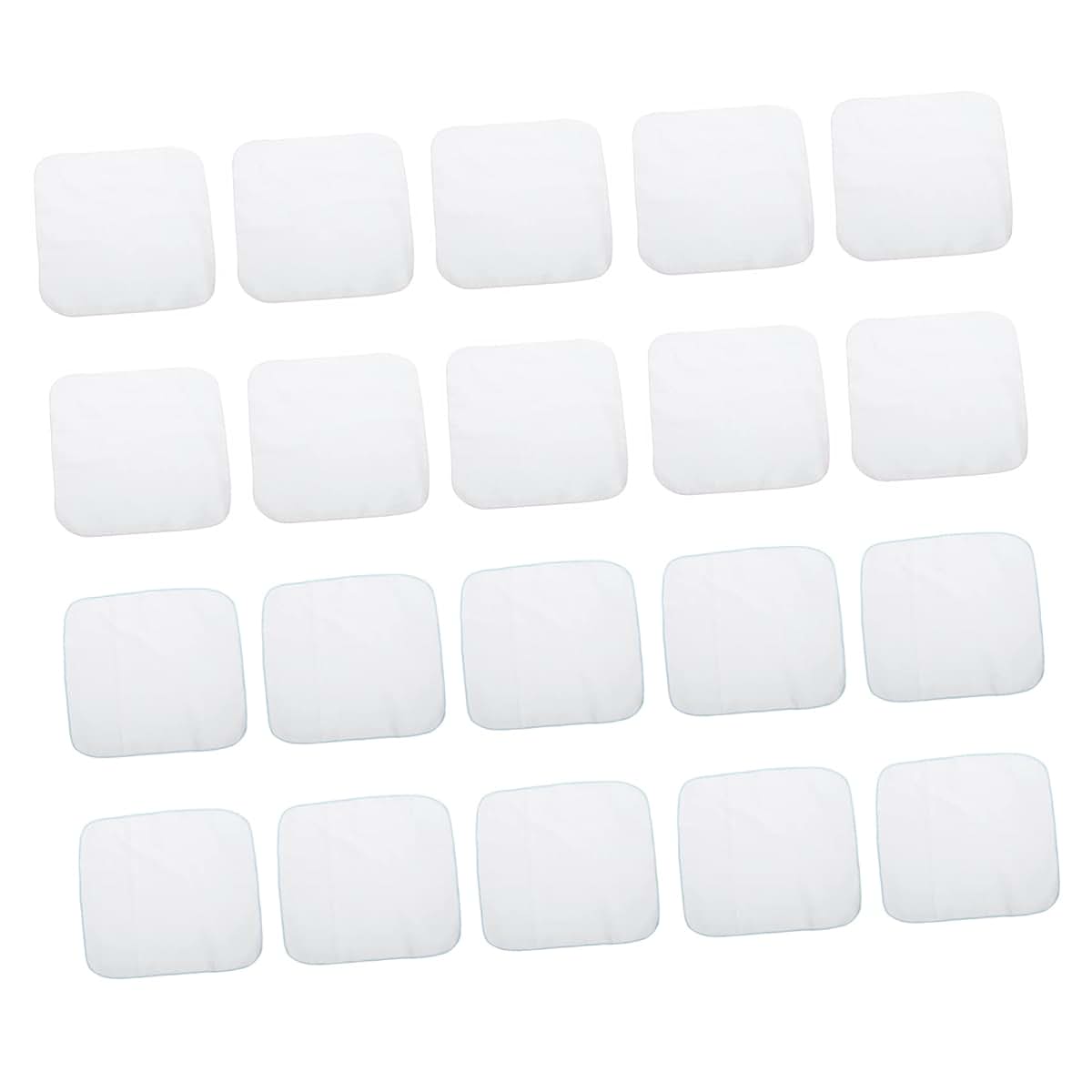 BESTonZON Cotton Baby Saliva Towels, 20 Pieces Pack