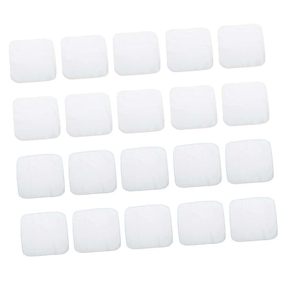 BESTonZON Cotton Baby Saliva Towels, 20 Pieces Pack