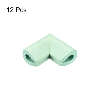 uxcell Corner Guards Edge Protectors, 12-Pack, Foam, Light Green