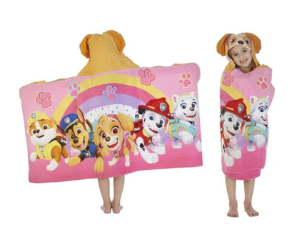 Nickelodeon Paw Patrol Hooded Towel Wrap for Girls