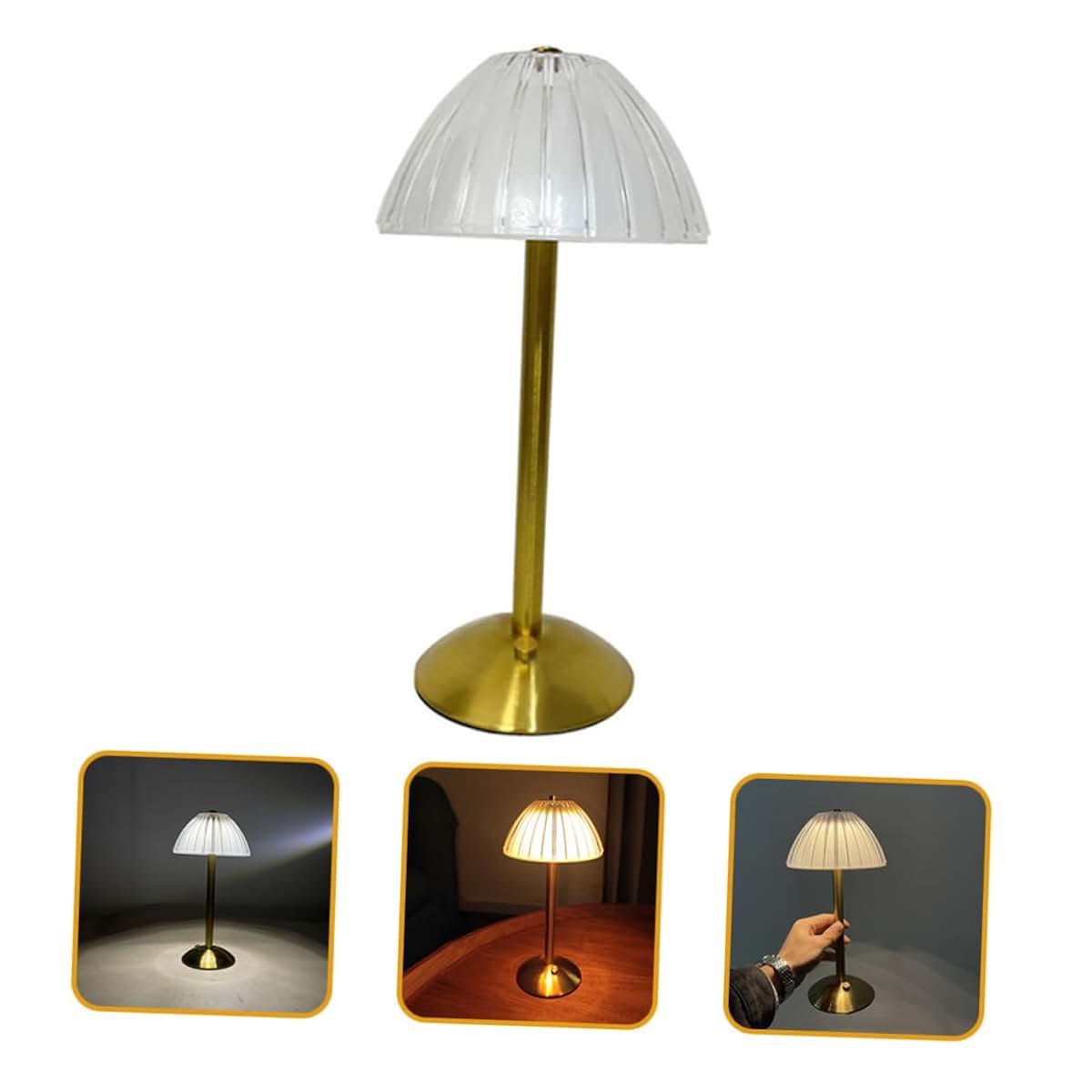 HONMEET Retro LED Desk Lamp Bedside Nightlight for Kids and Bedrooms