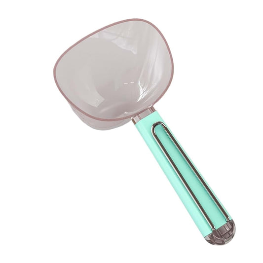 Kayno Multi-Purpose Measuring Scoop with Bag Clip - Baby Blue