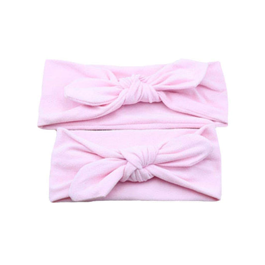 SJIAO Mommy And Me Matching Headbands Set In Pink