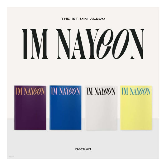 DREAMUS Twice Nayeon IM NAYEON 1st Solo Mini Album Random Version CD+PhotoBook+Envelope+1p Polaroid PhotoCard+1p Clear