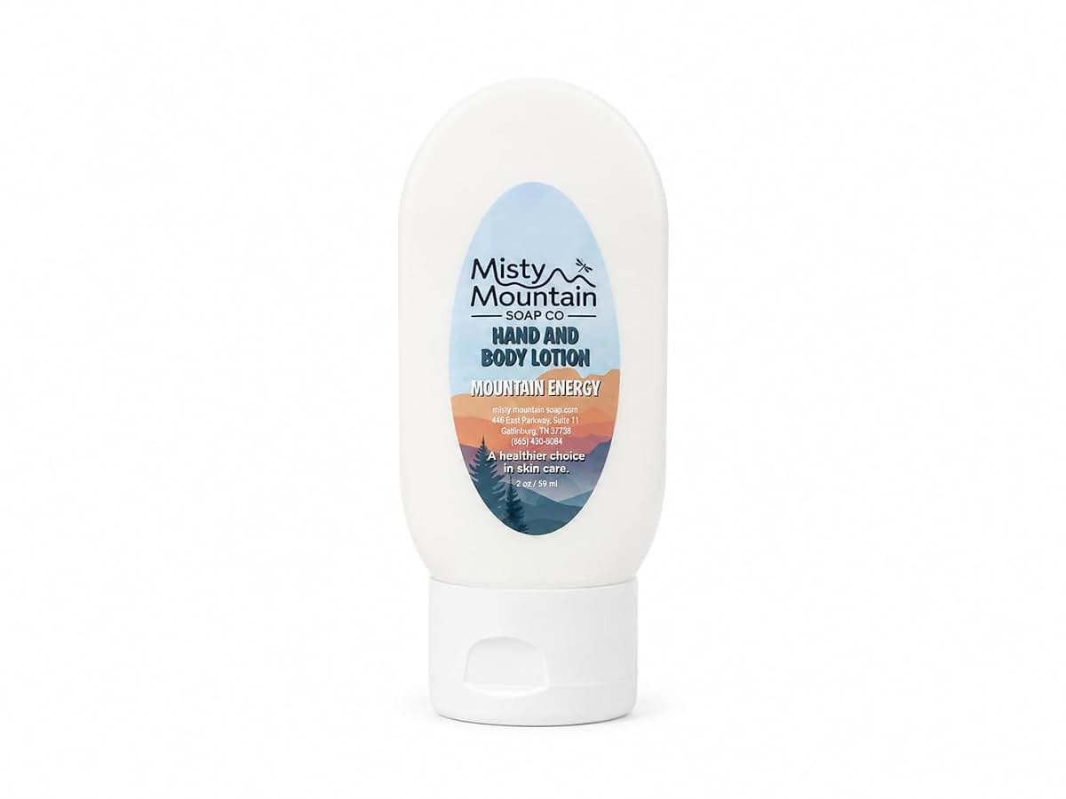 Misty Mountain Soap Co. Mountain Energy Hand and Body Lotion 2 oz.