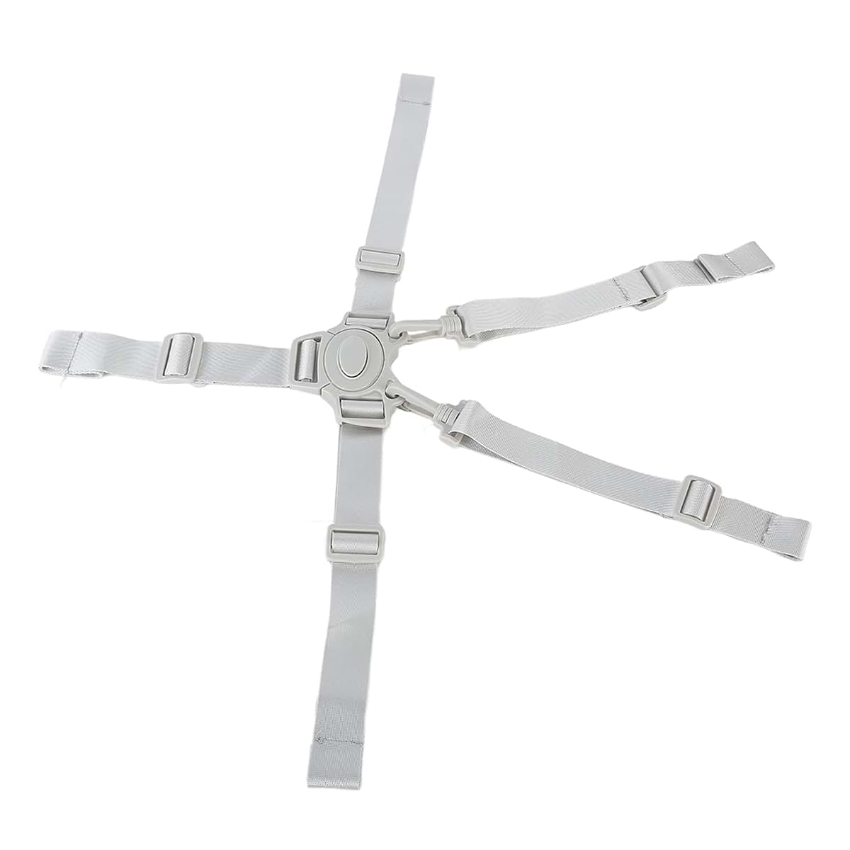 BabyOneStop 5-Point Baby Safety Strap Belt, Adjustable Universal Replacement Harness for High Chair & Stroller