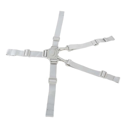 BabyOneStop 5-Point Baby Safety Strap Belt, Adjustable Universal Replacement Harness for High Chair & Stroller