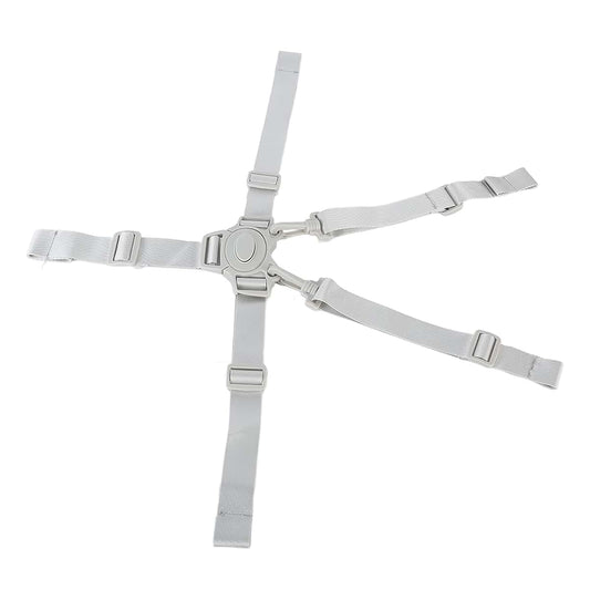BabyOneStop 5-Point Baby Safety Strap Belt, Adjustable Universal Replacement Harness for High Chair & Stroller