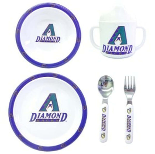Duck House Sports Arizona Diamondbacks Children'S Dinner Set