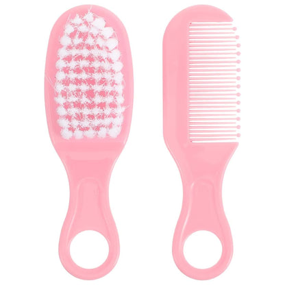 Supvox Baby Hair Brush And Comb Set For Newborn Grooming