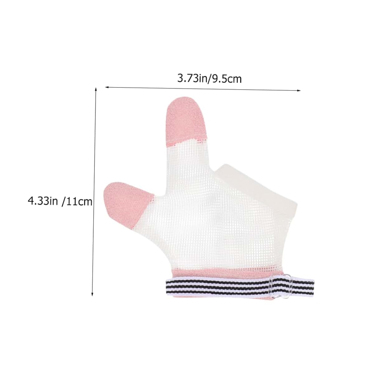 Abaodam Baby Finger Sucking Stop Gloves - Adjustable Mesh Thumb Guard