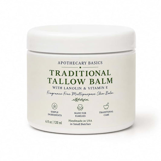 IEG Store Traditional Tallow Balm with Lanolin & Vitamin E – 4 fl oz
