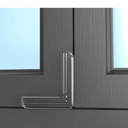 MPMR Clear PVC Corner Guards, L-Shaped Protective Bumpers (photo 4)