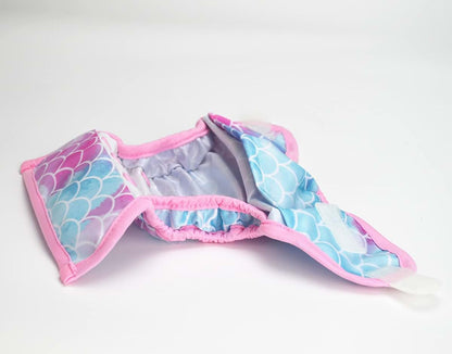 BabyOneStop Newborn Cloth Diaper Cover with Hook and Loop - Gradient Scales