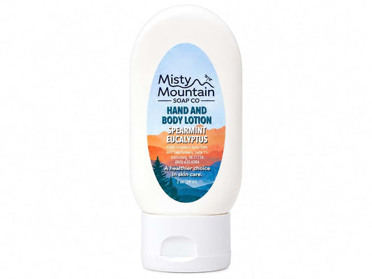 Misty Mountain Soap Co. Spearmint Eucalyptus Hand And Body Lotion