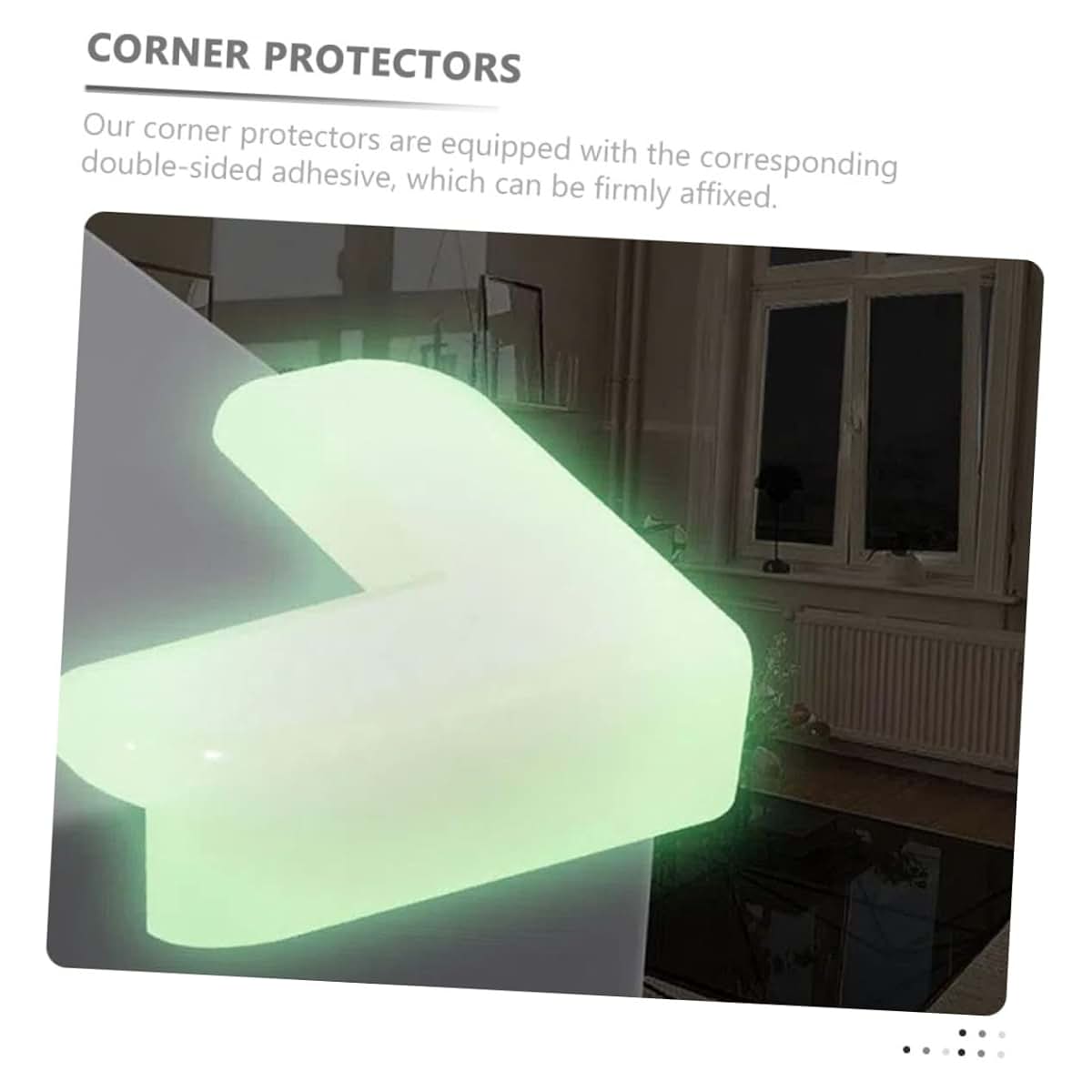 Toddmomy Luminous Corner Protectors For Furniture 10 Pieces