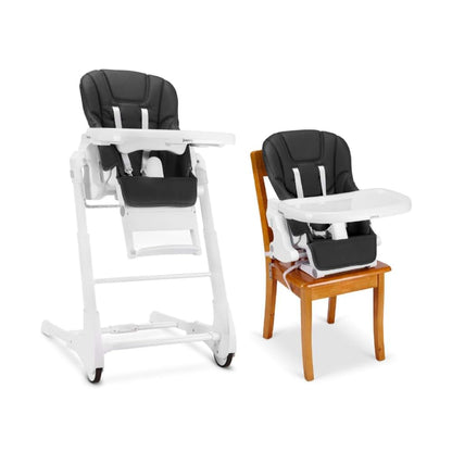 Joovy Foodoo 2-in-1 High Chair and Booster Seat in Jet