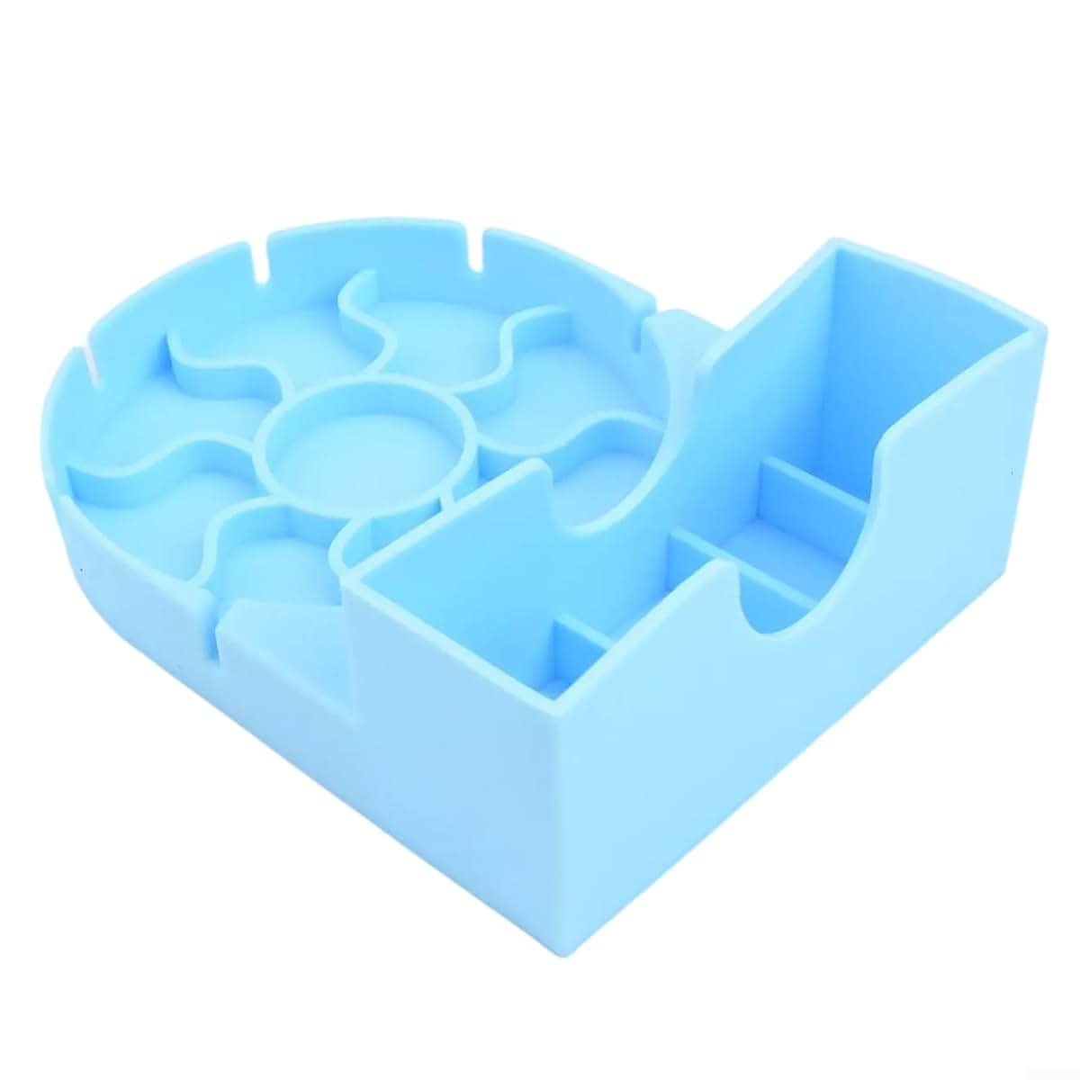 Girftong Foldable Silicone Bottle Drying Rack with Drip Tray