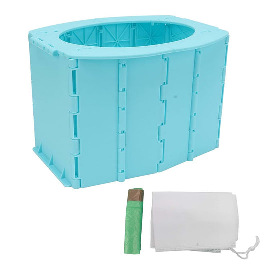 Sunicon Travel Potty for Kids, Reusable Portable Folding Potty