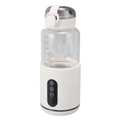 Yunir Portable Bottle Warmer 300ML USB Rechargeable Milk Warmer