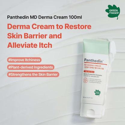 Green Finger Panthedin MD Derma Cream 3.4 Fl Oz