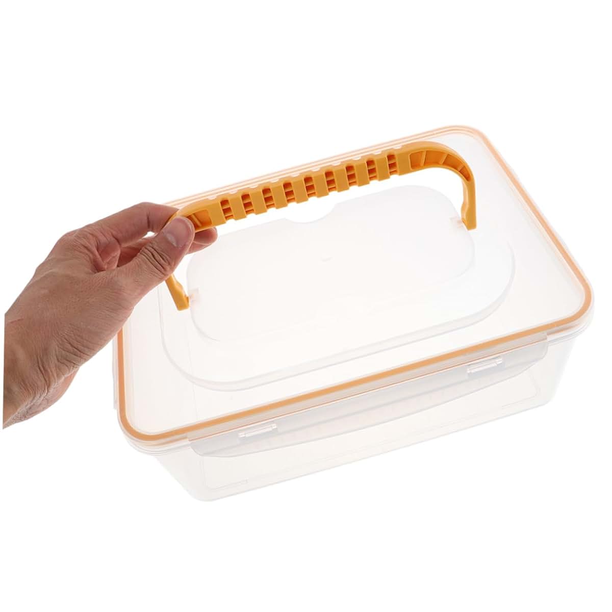Garneck 2-Pack Insulated Breastmilk Storage Box, Plastic Freezer Organizer