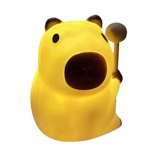 BabyOneStop Capybara Night Light Silicone Desk Lamp