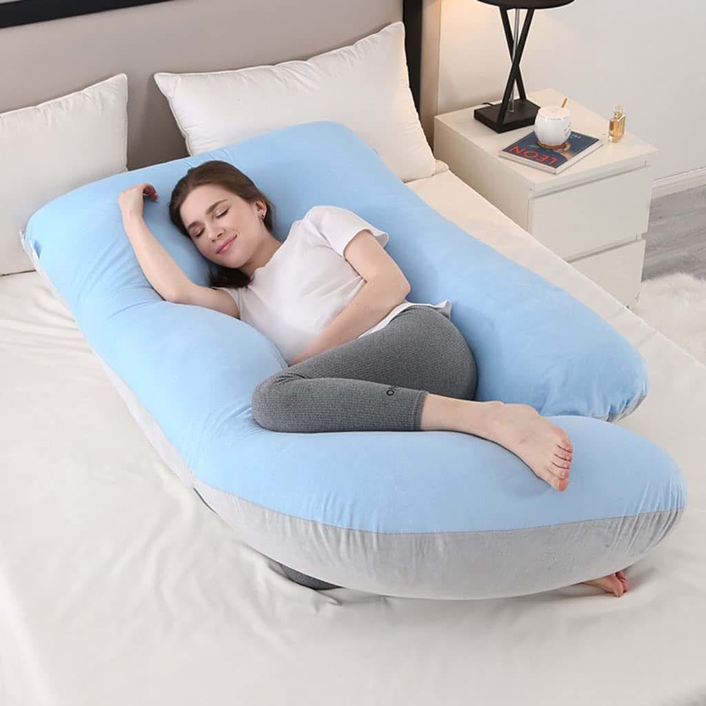 ZYYWX Pregnancy Pillow U-Shaped Full Body Support Pillow (photo 2)