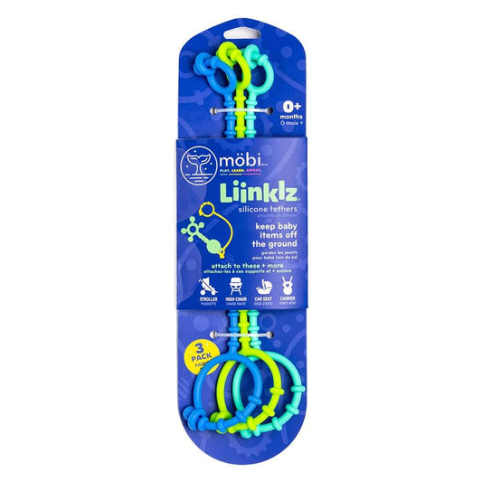 Möbi Liinklz Silicone Security Straps (3 Pack)