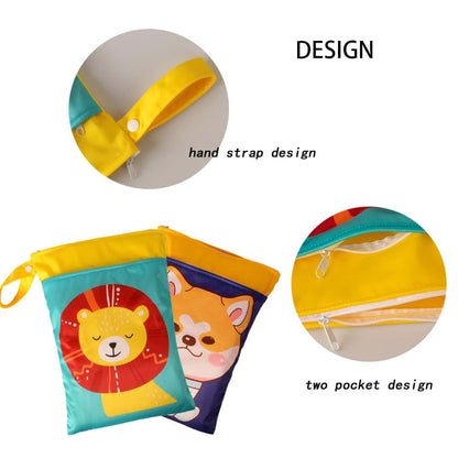 Bbshow Waterproof Wet Dry Bag With Dual Zipper Pockets