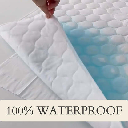 LegacyHOME Waterproof Changing Pad Liners, 2 Pack Thicker Quilted Changing Pad Cover Liner Quick Change Two Pack, 13" x (photo 3)