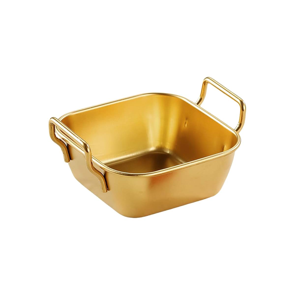 Zyouqi Stackable Stainless Steel Toddler Plate In Gold