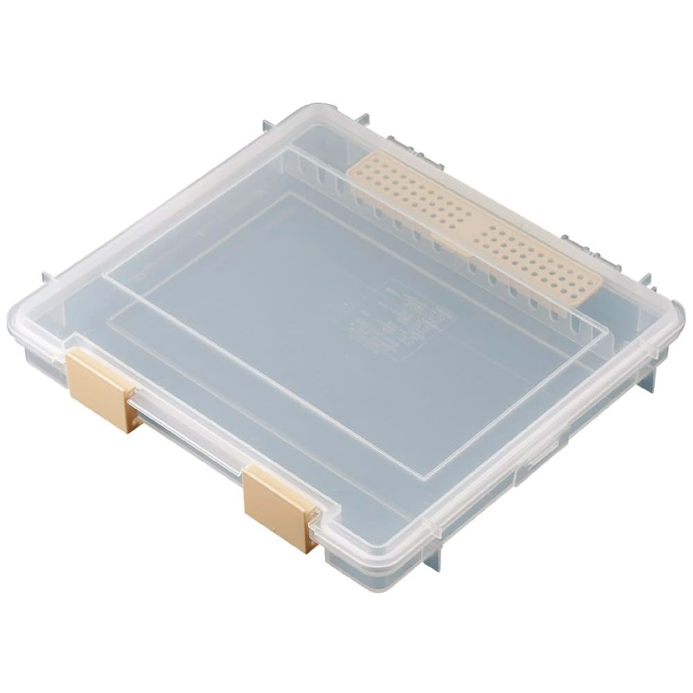 曙産業 Nori Stocker Thin Mold 29888 - Minimalist White Nori Storage Container