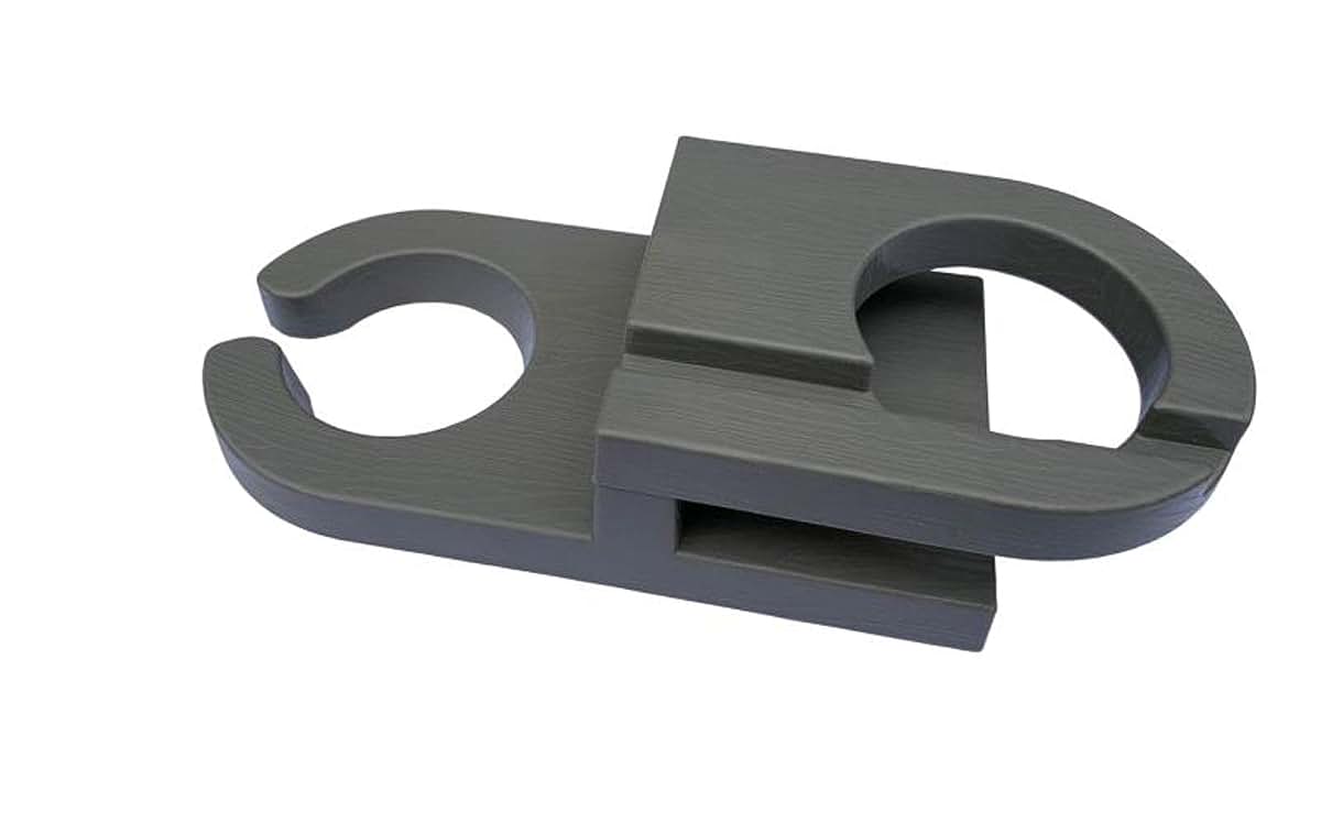 WUnlimited Unlimited Adirondack Add-on Cup Holder, Dark Grey