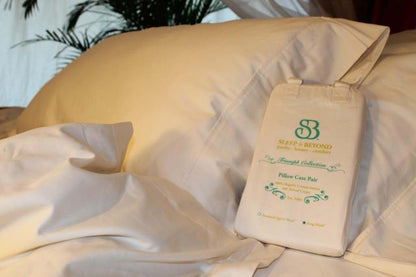 Sleep & Beyond Organic Cotton Sateen Pillowcase Pair