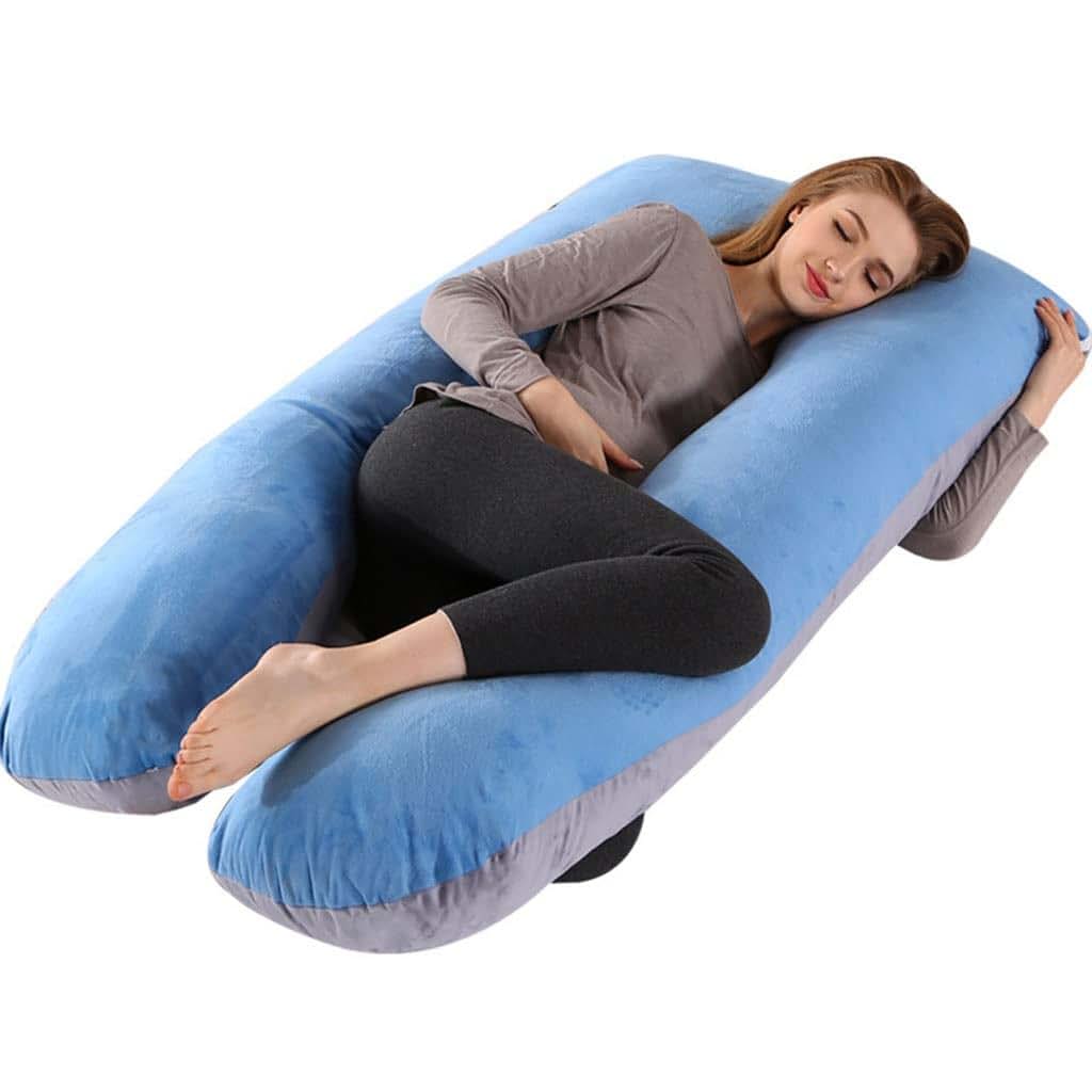 ZYYWX Farrah Velvet Pregnancy Pillow